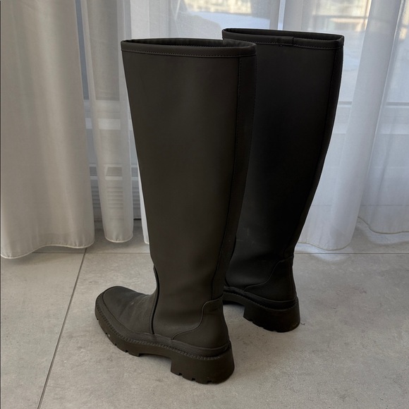 Zara Khaki green Rain Boots - Picture 10 of 12